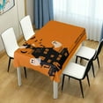 thumbnail image 7 of Coolnut Halloween Ghost Tablecloth, Waterproof Washable Polyester Square Table Cover, Durable Tablecloth for Kitchen Dining Table Party Decor, 54"x54", 7 of 7