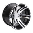 thumbnail image 1 of ATV Wheels Rims, 12inch ATV Wheel Rim Hub, Aluminum Alloy Replacement Wheels for Quad Bike, ATVs, Go Karts, Off Road Vehicle, Enhanced Performance, ATV Wheel, Versatile Application, 1 of 7