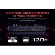 Creative Sound Blaster GC7 Game Streaming DAC Amp ft Programmable Buttons, Super X-Fi, 7.1 Virtual Surround, Battle Mode, Scout Mode, GameVoice Mix, for PC, PS4/PS5, Nintendo Switch, Xbox
