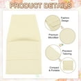 thumbnail image 3 of Uxcell Microfiber Jewelry Pouches, Velvet Jewelry Pouches with Insert Luxury Gift Bag for Storing Ring Bracelets Beige, 3 of 6