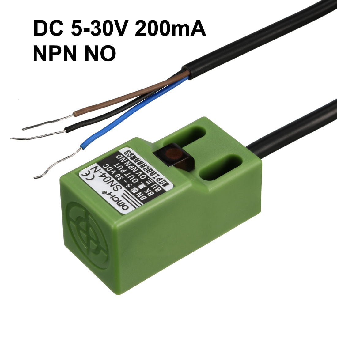 5 Pcs SN04-N2 NPN NC 4mm Inductive Proximity Sensor Detection Switch DC 10V~30V 