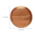thumbnail image 5 of 2 Pcs Storage Jar Wooden Lid Bottle Cap Dust-proof Pot Portapasaportes Familiares Homesm, 5 of 6