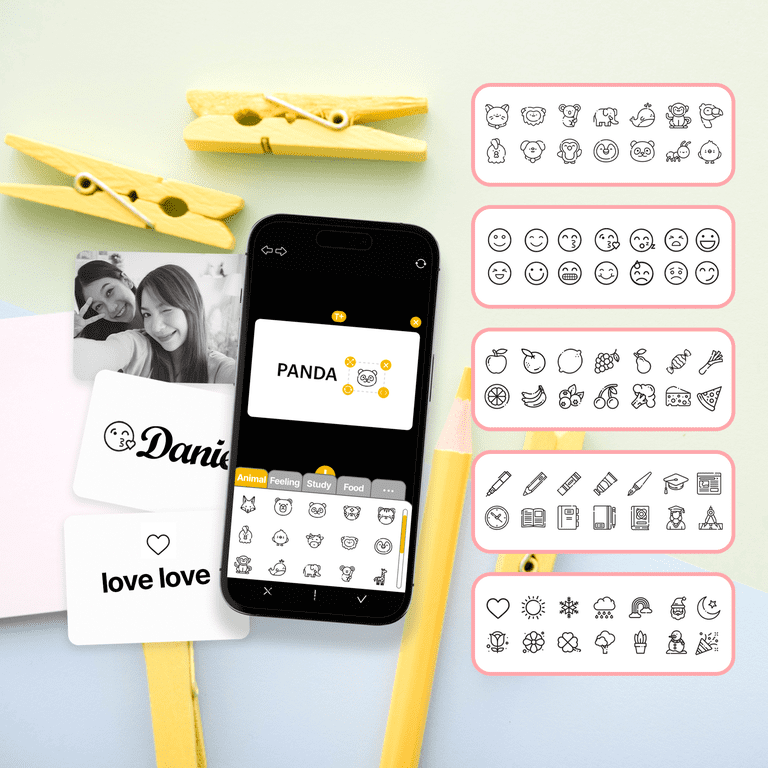 Kodak Memo Shot ERA Kids instant digital camera and photo label
