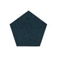 thumbnail image 1 of Home Queen Color World Collection Indoor Outdoor Area Rug Teal - 6' Pentagon, 1 of 4