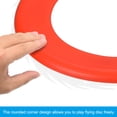 thumbnail image 3 of Uxcell Flying Rings, 4Pcs PP Plastic Flying Discs for Sports Outdoor Playing Game Beach Pool Activities, Red, 3 of 5