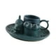 thumbnail image 1 of Palo Soporte Incienso Incienso Multipropósito Incienso Multipropósito Stick Sporter Smudge Bowl para sala de estar Decoración del hogar Azul, 1 of 8