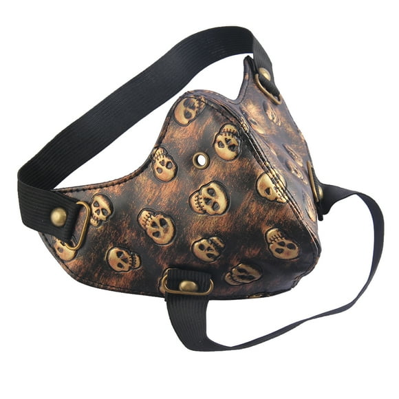 Mask Breathable Pollution Skull Mask Dust-proof Skull Printed Mask Gothic Horror Outdoor Mouth Mask