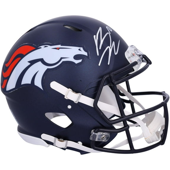 Bo Nix Denver Broncos Autographed 2024 Speed Authentic Helmet - Fanatics Authentic Certified