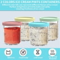 thumbnail image 3 of Pints with Lids Containers Replacement for Creami Deluxe 5 Pack, 3 of 5