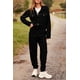 thumbnail image 2 of Conjunto Coordinado PRETTYGARDEN Shacket y Pantalón Deportivo Negro XL, 2 of 5