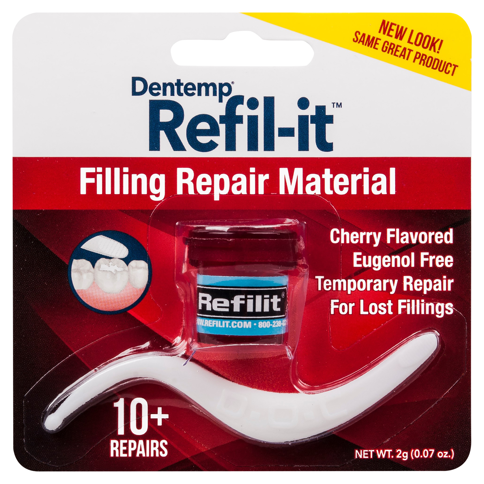 D.O.C. Refil-it Filling Repair Material Cherry Flavor - 2 GM - image 2 of 3