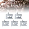 thumbnail image 1 of 5Pcs Heavy Duty Farm Gate Latch, Thickened Galvanized Steel Fence Gate Latch for Metal Gates Livestock Cattle Gate Latches Gate Hardware for Horse Corrals Ranches, 1 of 7
