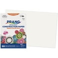 thumbnail image 2 of Prang Construction Paper, Medium Weight, White, 12" x 18", 50 Sheets Per Pack, 5 Packs, 2 of 7