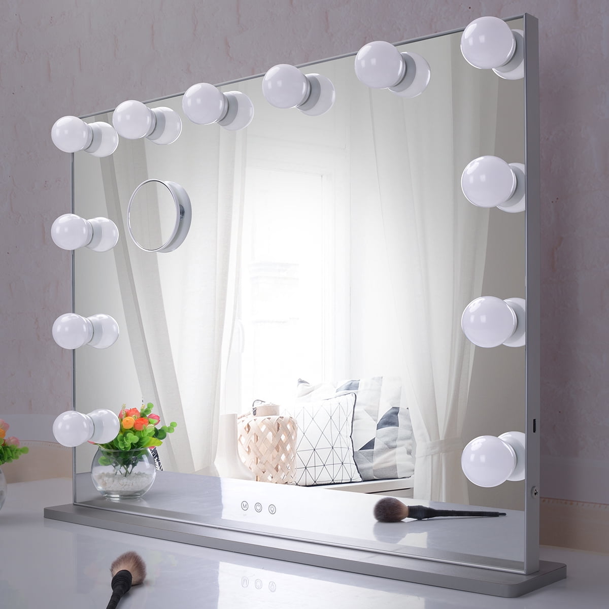 vanity mirror with usb port
