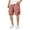 Brick Red, variant on Men's Summer Casual Shorts Loose Fit Breathable Straight Leg Running Fitness Athletic Comfortable Lightweight Shorts Summer Casual Hiking Pants Elastic Waist