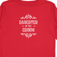 thumbnail image 4 of Inktastic Daughter of the Groom in White Girls Long Sleeve Toddler T-Shirt, 4 of 5