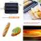 thumbnail image 2 of Lata de pan de silicona para hornear, bandeja para hornear Baguette de silicona de lata de pan antiadherente con asa kaili Sencillez, 2 of 5