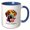Blue/White, variant on 3drose, Rhodesian Ridgeback Dog Breed. Colorful Painting Art. Chic Gift, 11oz Magic Transforming Mug