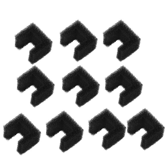 TropicAqua Cat Water Fountain Sponge Filters, Replacement Foam Filters Compatible with 64oz & 140oz Pet Dog Drinking Fountain (Pack of 10)