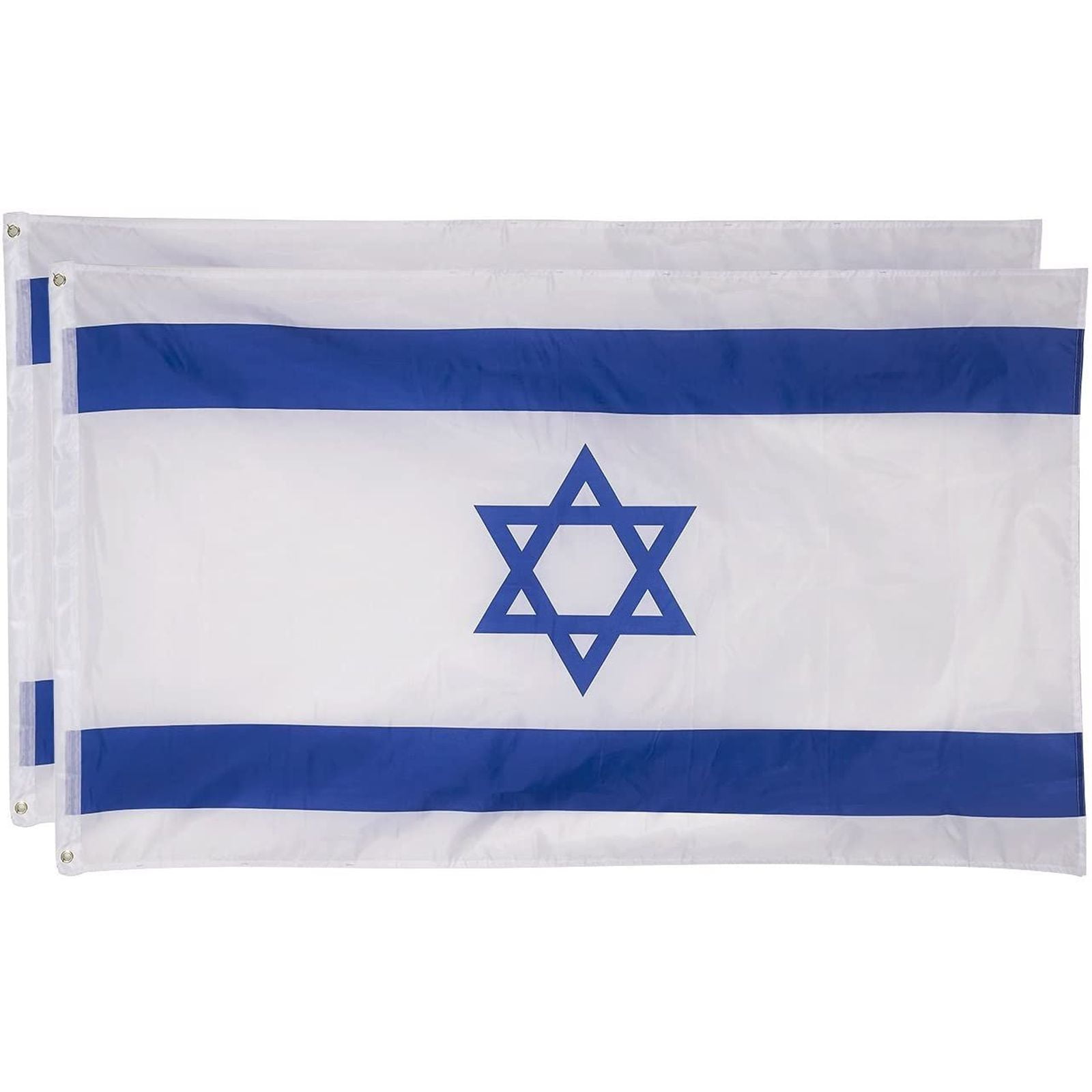 Israel National Flag from Polyester w/ Star of David Indoor/Outdoor 80x110 cm 