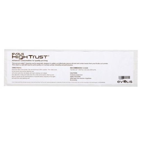 Evolis Tarjeta de Limpieza ACL004