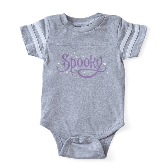 CafePress - Spooky - Cute Infant Baby Football Bodysuit