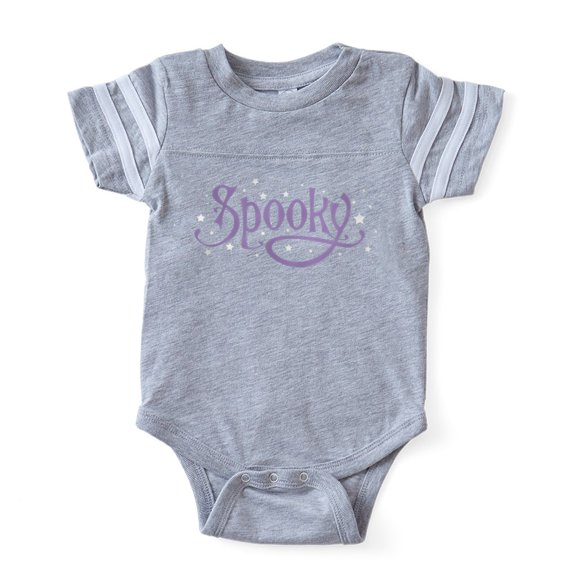 CafePress - Spooky - Cute Infant Baby Football Bodysuit