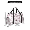 thumbnail image 3 of Disketp Butterflies (2) Bolsa de Viaje Tipo Duffle, Bolso de Mano para Fin de Semana para Mujer, Bolsa de Gimnasio Ligera para Hombre, Esencial para Viajes, 3 of 7