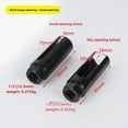 thumbnail image 4 of 22mm Oxygen Sensor Socket Wrench Tool - Professional 1/2" Drive Black Small Opening 90mm Length, Heavy-Duty Auto Repair Tool Kit for Efficient O2 Sensor Removal & Installation, Free Shipping Included, 4 of 4