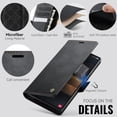 thumbnail image 2 of Wallet Case for Samsung Galaxy S23 Ultra Leather Wallet Flip Cover with Card Holder, Kickstand, Magnetic Closure, RFID Blocking TPU Shockproof Phone Case Compatible with S23 Ultra, 2 of 8