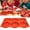 Z-3-A-12.9x8.6 Inch, variant on 6 Cavity Round Silicone Baking Mold, Non-Stick Silicone Bakeware Tray, Reusable Oven Safe Baking Pan, Kitchen Baking Accessory for Cloud Bread, Buns, Cookies and Homemade Dessert Making 1Pcs