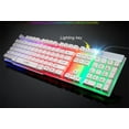 thumbnail image 3 of QianYing Smart Electronics Clearance Colorful Crack LED Illuminated Backlit USB Wired PC Gaming Keyboard, 3 of 3