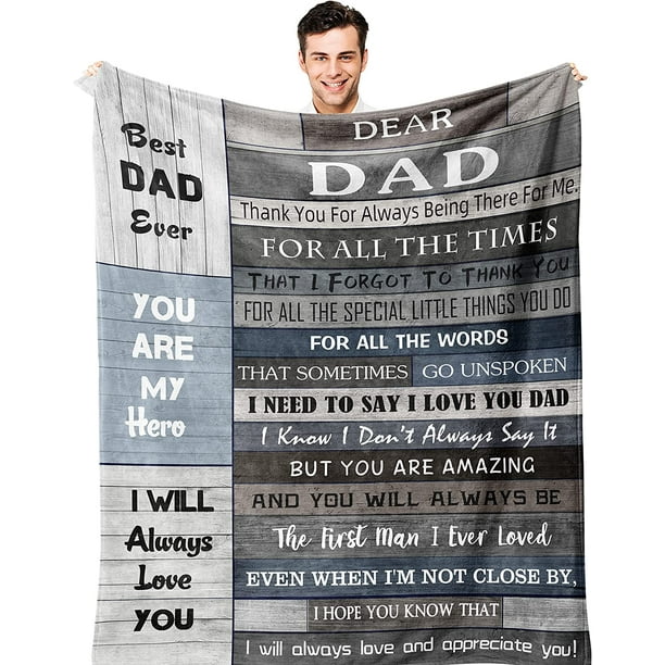 LHSHID Grandpa Gifts Grandfather Gift Gifts for Grandpa Best Grandpa Gifts Grandfathers Day Gifts Grandpa Gifts from Grandchildren/Granddaughter Grandpa Birthday Gifts New Grandpa Gifts Blanket