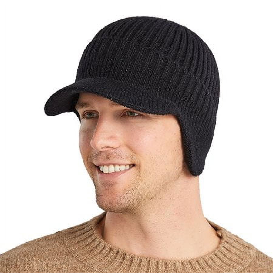 【レア】visvim Earflaps beanie knit cap 10AW ZOELNIC Fashion Causal Hats Autumn Thick Men Knit Cap Classic Wool