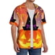 thumbnail image 2 of Fotbe Halloween Camisa Estampada de Manga Corta para Hombre, Casual de Verano, Estilo Playero, Sin Arrugas-Small, 2 of 5