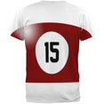 thumbnail image 2 of Halloween Billiard Pool Ball Fifteen Costume All Over Mens T Shirt, 2 of 2