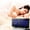Blue, variant on LED Alarm Clock,7 Inch Digital Display Clock,FM Radio with USB Charging Port,Alarm Function with Snooze Mode,Bedroom Office Use,Modern Stylish Design,Power Off