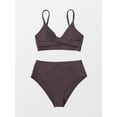 thumbnail image 4 of Maillot de Bain une Pièce pour Femme à Volants, Lacé, Tenue de Plage, Contrôle du Ventre, Costume de Bain, 4 of 4