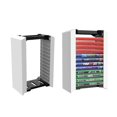 thumbnail image 4 of Universal DVD stand vertical organizer for PS5 Playstation 4 Nintendo Switch Xbox movies video games storage tower (12 disc cases), 4 of 5