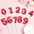 thumbnail image 3 of Bougies Numéro Sept Rouges et Noires pour Anniversaire, Dessus de Gâteau Thème Héros de Bande Dessinée 2,32 Po, Décorations de Fête Joyeux Anniversaire Dessin Animé pour Garçons Filles Enfants, Cadeaux pour Amateurs de Bandes Dessinées, Fournitures de Fête à Thème (7), 3 of 7