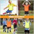 thumbnail image 4 of Sports Vest 10Pcs Soccer Pinnies for Wearing Lightweight Polyester, 4 of 5