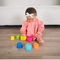 thumbnail image 3 of The First Years Stack & Count Stacking Cups - Colorful Baby Stacking Water Toys Set - Stackable Cups for Learning - Baby Bath Toys - Toddler Water Table Toys - 8 Count, 3 of 5