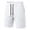 White, variant on Mens Shorts Casual Summer Elastic Waist Textured Straight Leg Loose Fit Lightweight Beach Shorts with Pockets