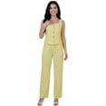 thumbnail image 1 of Conjunto Mujer 2 Piezas Elegante Pantalon Chaleco Formal Oficina Moda Dama OOTD, 1 of 5