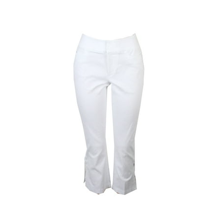 - Inc International Concepts Bright White Bow Cropped Pants 6