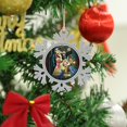 thumbnail image 4 of Gravity Falls Snowflakes Ornaments Christmas Tree Decorations Alloy Hanging Decorations Snowflake Pendant 5 PCS, 4 of 8
