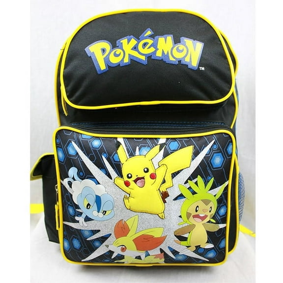 Backpack - - Pikachu w/ Friends Large School Bag New 83124