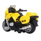 thumbnail image 4 of Modelo de motocicleta portátil educativo con luz de sonido de aleación de juguete de motocicleta a escala 1:16 para niños amarillo, 4 of 9