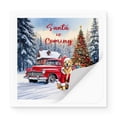 thumbnail image 2 of Santa is Coming Golden Retriever Merry Christmas Xmas Noel Truck Tree Vinyl Sticker Goldens Dog Lover Gifts Idea Waterproof Decal Art Decor - 02023, 2 of 5