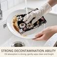thumbnail image 7 of 6 Pcs Funny Kitchen Towels,Pioneer Flower Floral Print Pattern Microfiber Dish Towels,Kitchen Tea Towels,Kitchen Towel Set (18" X 26"), 7 of 7